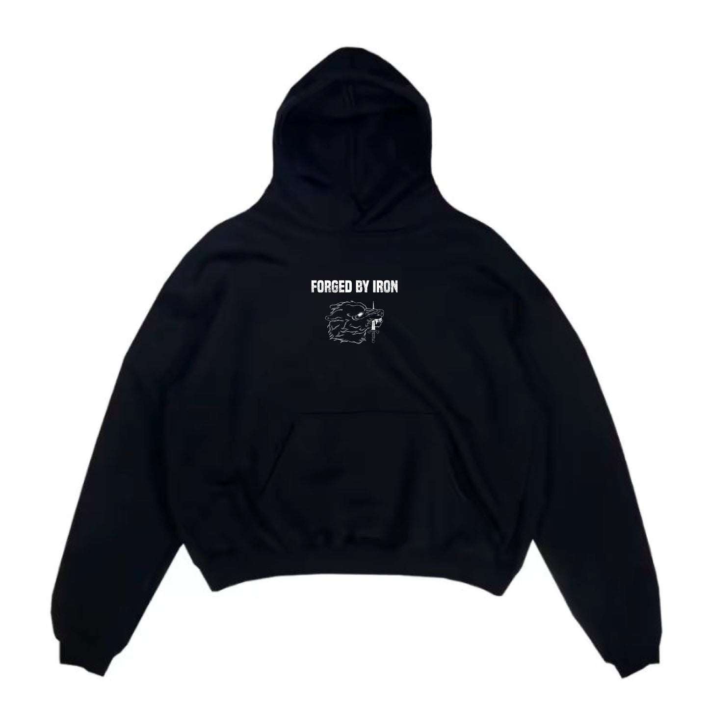 Forged By Iron Oversized Heavyweight Hoodie