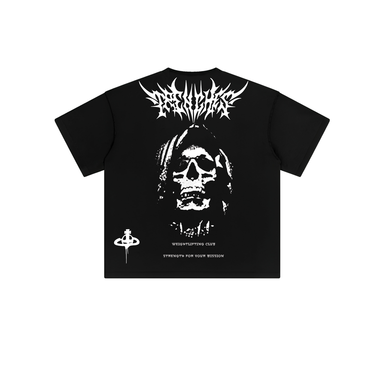 Raw Skull Heavyweight Tee