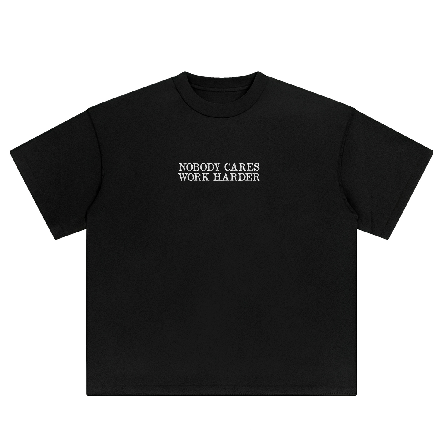 Nobody Cares Work Harder Samurai Heavyweight Tee